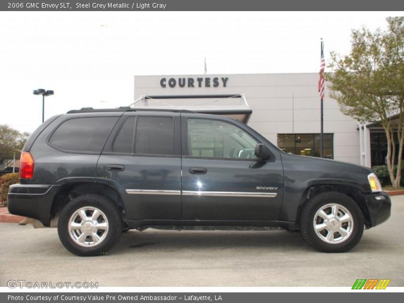 Steel Grey Metallic / Light Gray 2006 GMC Envoy SLT
