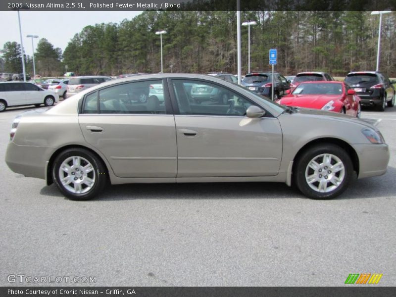 Polished Pewter Metallic / Blond 2005 Nissan Altima 2.5 SL