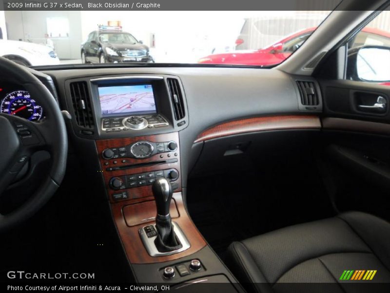 Black Obsidian / Graphite 2009 Infiniti G 37 x Sedan