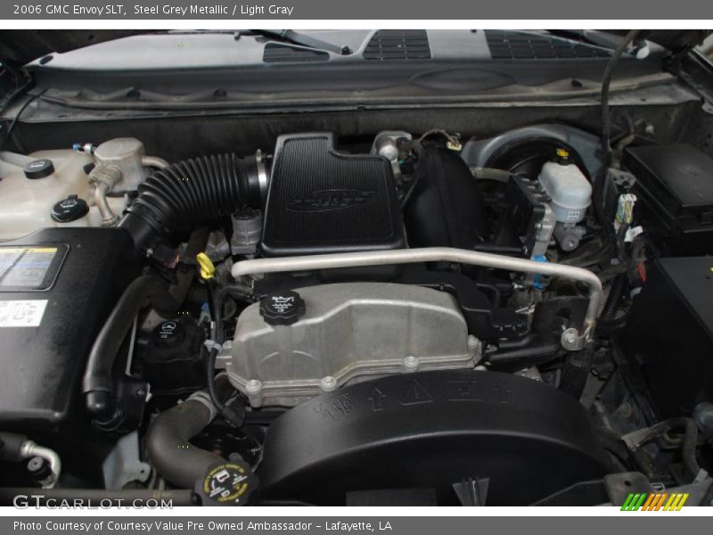 Steel Grey Metallic / Light Gray 2006 GMC Envoy SLT