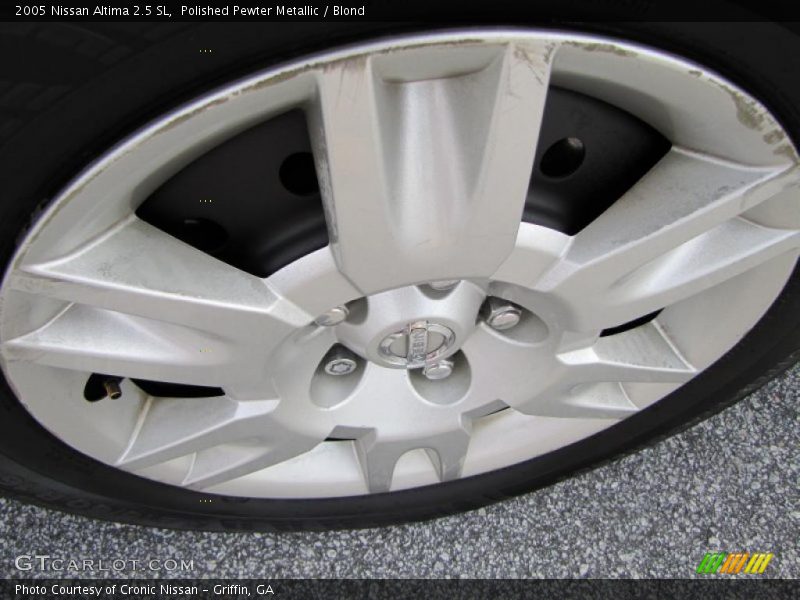 Polished Pewter Metallic / Blond 2005 Nissan Altima 2.5 SL