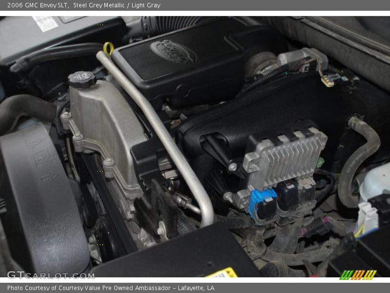 Steel Grey Metallic / Light Gray 2006 GMC Envoy SLT