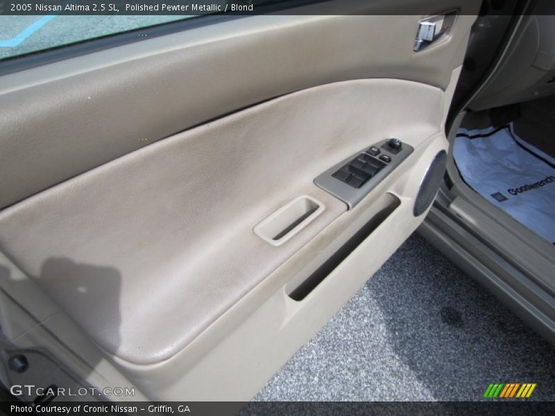 Polished Pewter Metallic / Blond 2005 Nissan Altima 2.5 SL