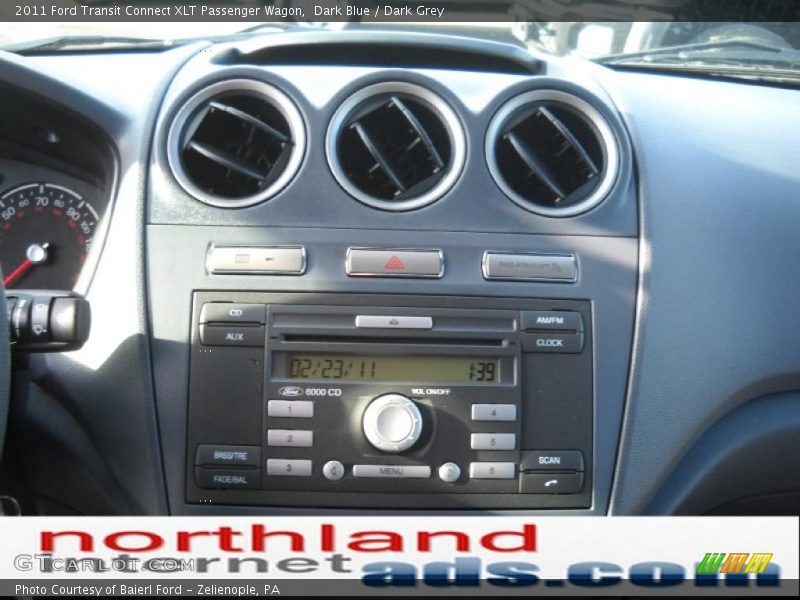 Dark Blue / Dark Grey 2011 Ford Transit Connect XLT Passenger Wagon