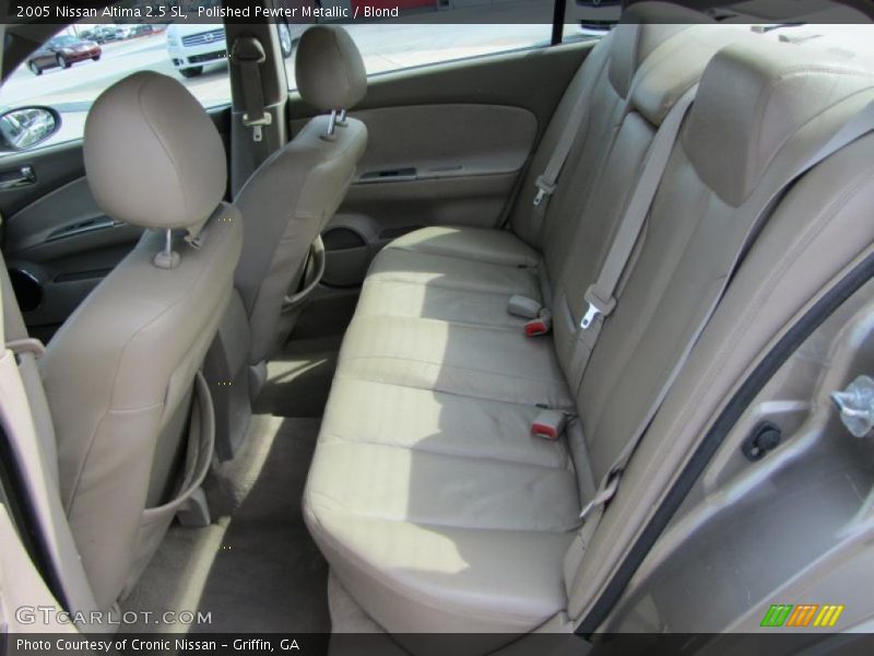 Polished Pewter Metallic / Blond 2005 Nissan Altima 2.5 SL