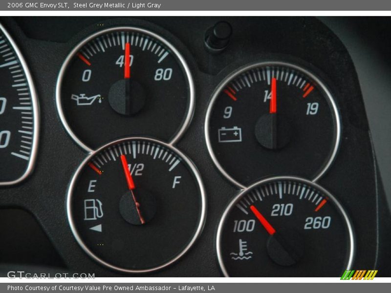 Steel Grey Metallic / Light Gray 2006 GMC Envoy SLT