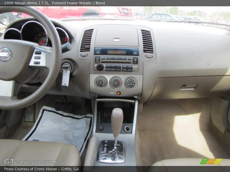 Polished Pewter Metallic / Blond 2005 Nissan Altima 2.5 SL