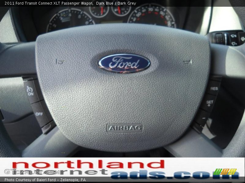 Dark Blue / Dark Grey 2011 Ford Transit Connect XLT Passenger Wagon