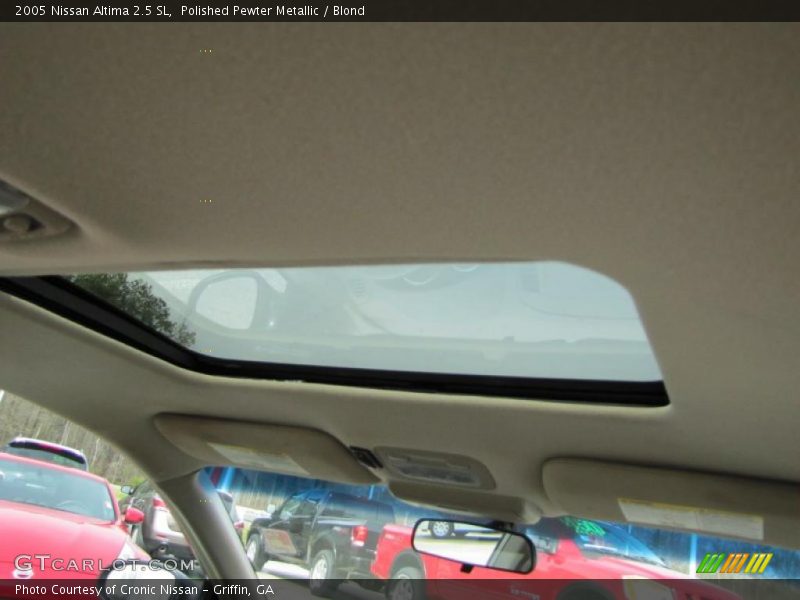 Polished Pewter Metallic / Blond 2005 Nissan Altima 2.5 SL