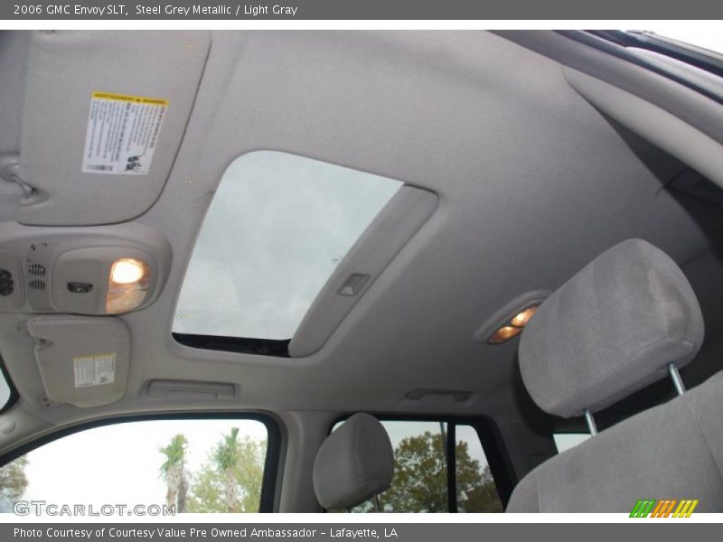 Steel Grey Metallic / Light Gray 2006 GMC Envoy SLT