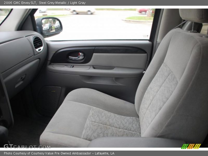 Steel Grey Metallic / Light Gray 2006 GMC Envoy SLT