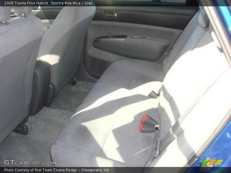 Spectra Blue Mica / Gray 2008 Toyota Prius Hybrid