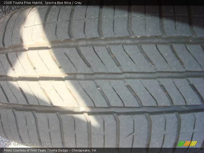 Spectra Blue Mica / Gray 2008 Toyota Prius Hybrid