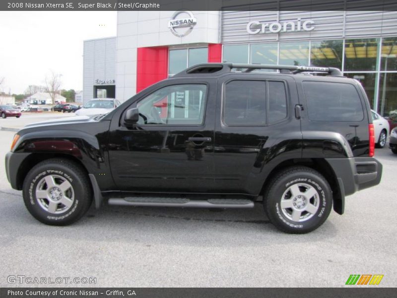 Super Black / Steel/Graphite 2008 Nissan Xterra SE