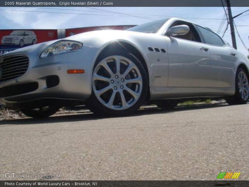 Grigio Nuvolari (Silver) / Cuoio 2005 Maserati Quattroporte