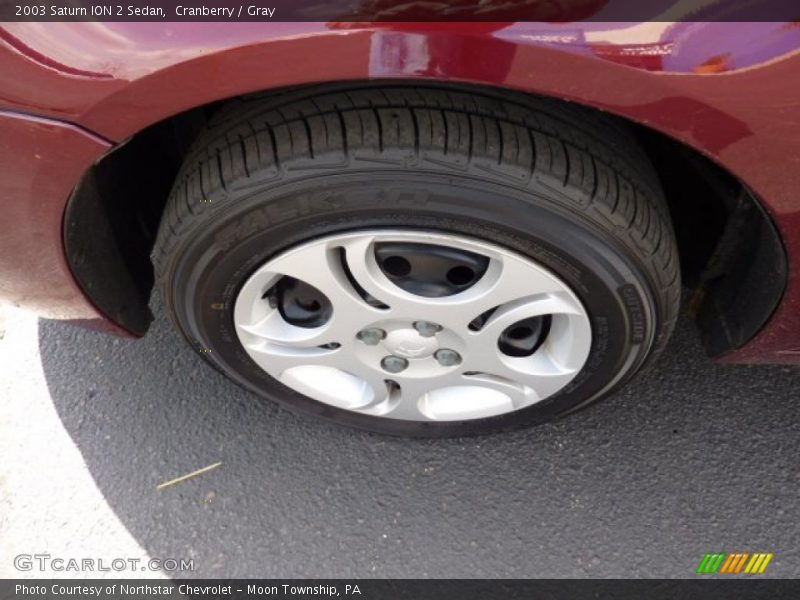 Cranberry / Gray 2003 Saturn ION 2 Sedan