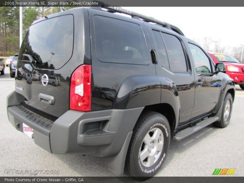 Super Black / Steel/Graphite 2008 Nissan Xterra SE