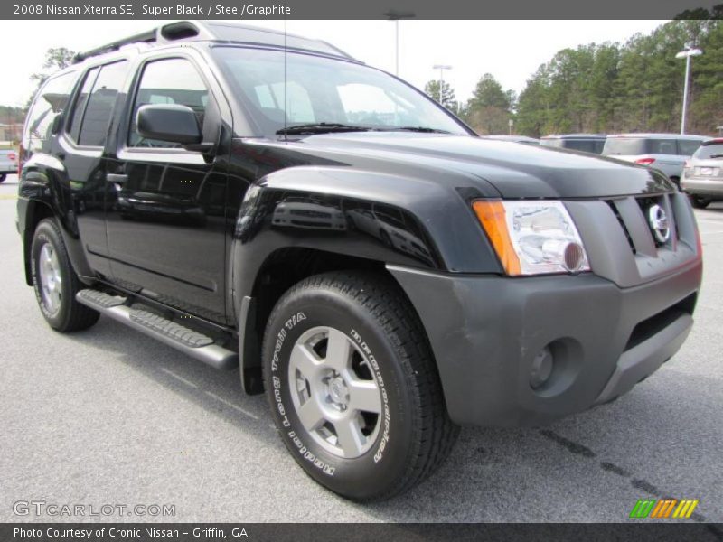 Super Black / Steel/Graphite 2008 Nissan Xterra SE