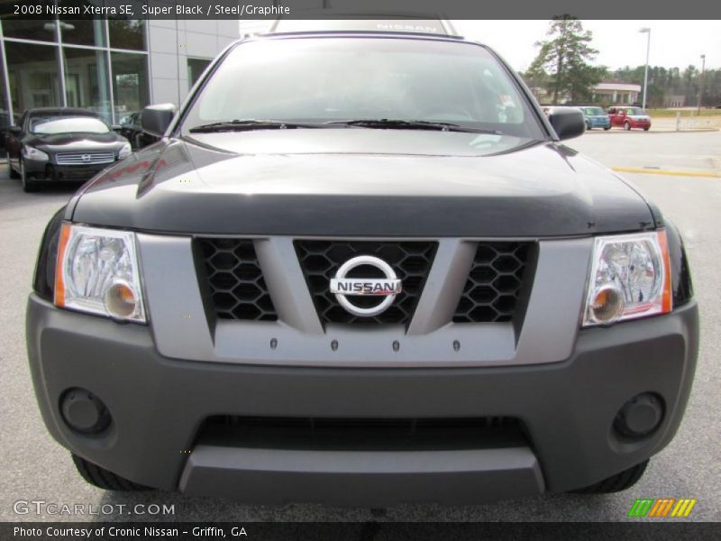 Super Black / Steel/Graphite 2008 Nissan Xterra SE