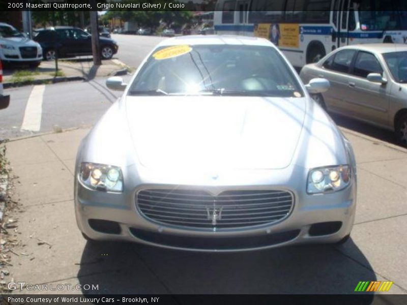 Grigio Nuvolari (Silver) / Cuoio 2005 Maserati Quattroporte