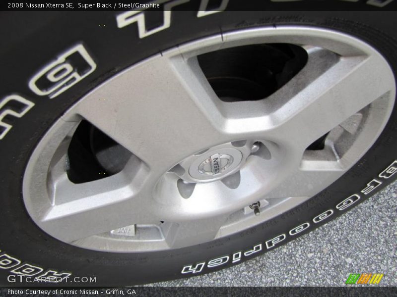 Super Black / Steel/Graphite 2008 Nissan Xterra SE