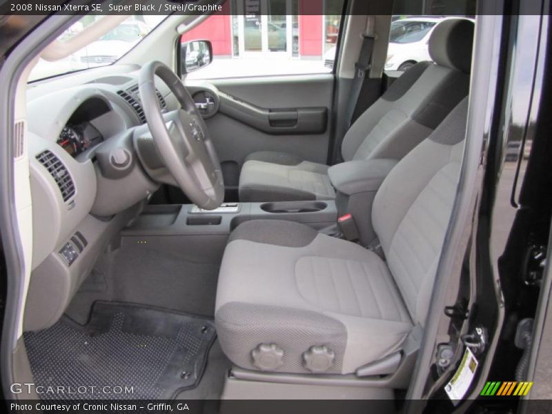 Super Black / Steel/Graphite 2008 Nissan Xterra SE