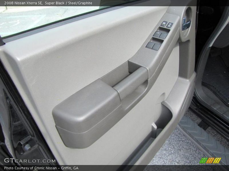 Super Black / Steel/Graphite 2008 Nissan Xterra SE