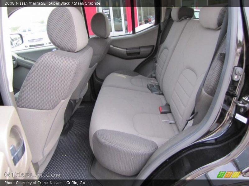 Super Black / Steel/Graphite 2008 Nissan Xterra SE