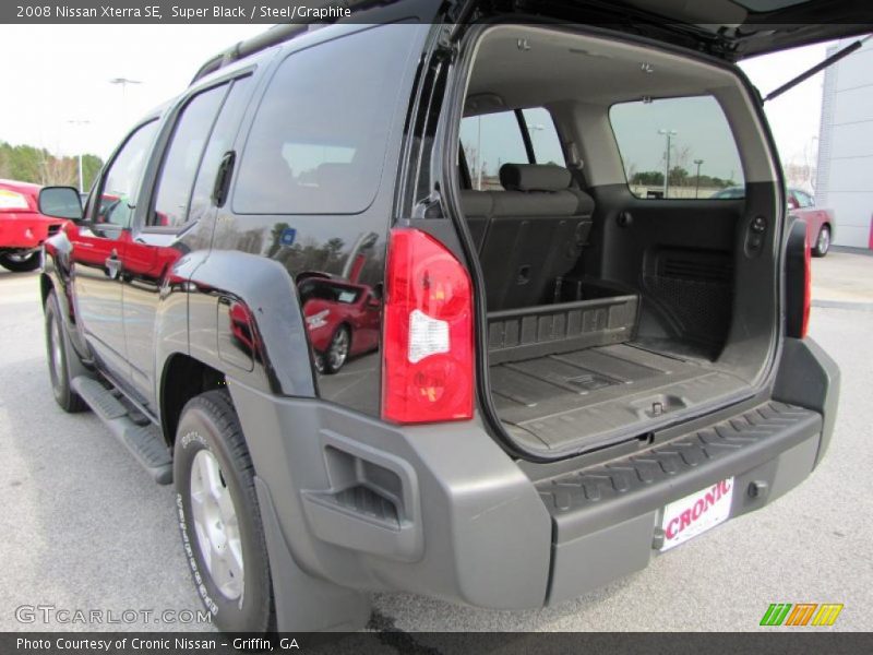 Super Black / Steel/Graphite 2008 Nissan Xterra SE
