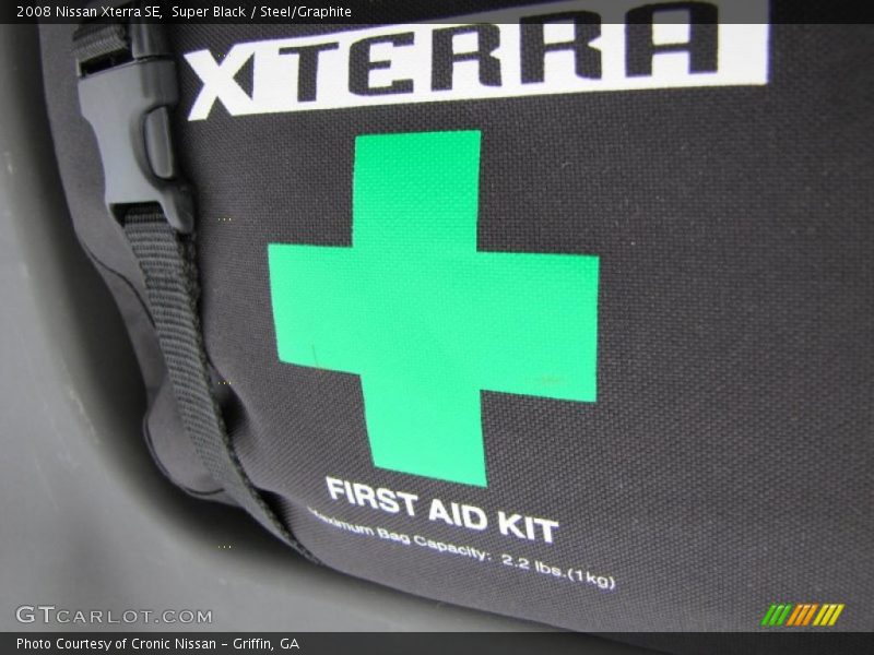 Super Black / Steel/Graphite 2008 Nissan Xterra SE