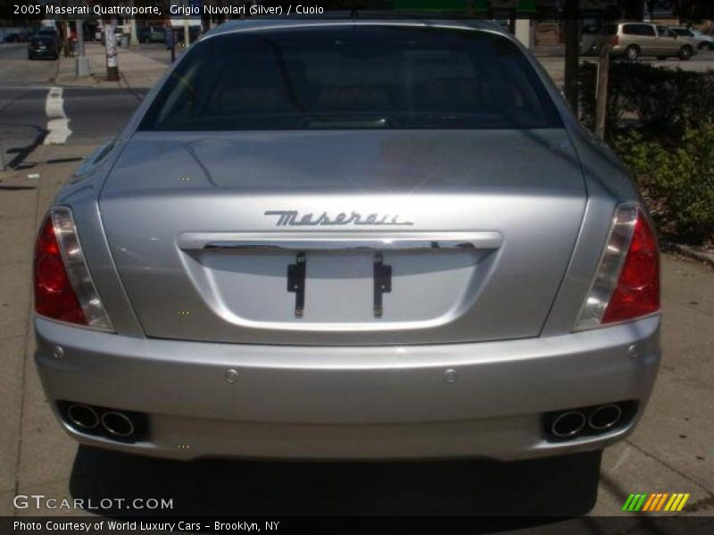 Grigio Nuvolari (Silver) / Cuoio 2005 Maserati Quattroporte