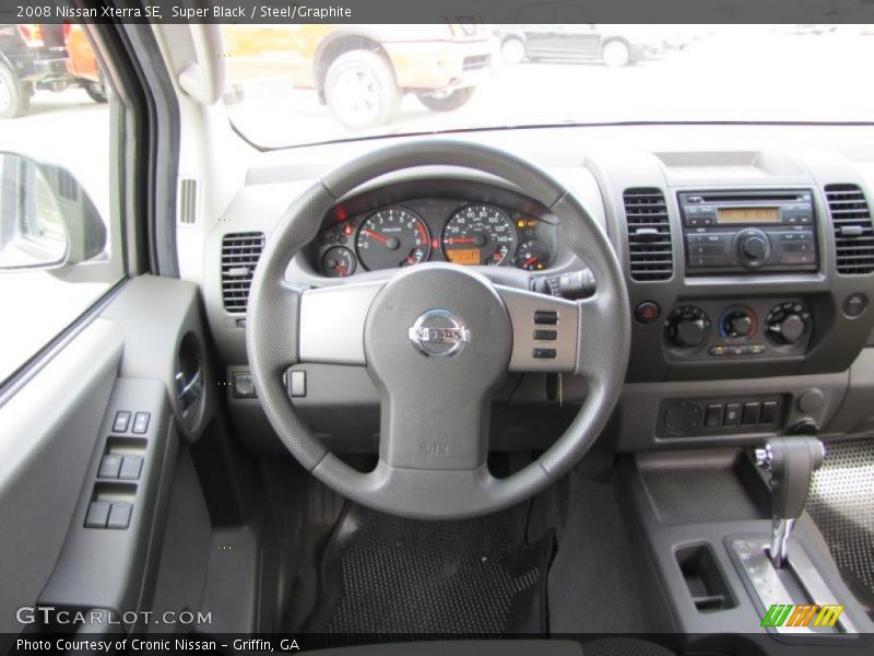 Super Black / Steel/Graphite 2008 Nissan Xterra SE