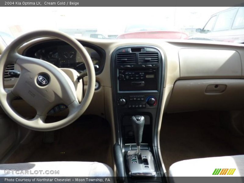 Cream Gold / Beige 2004 Kia Optima LX