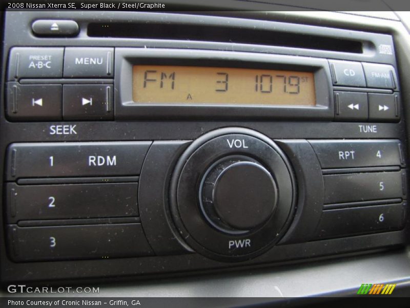 Super Black / Steel/Graphite 2008 Nissan Xterra SE