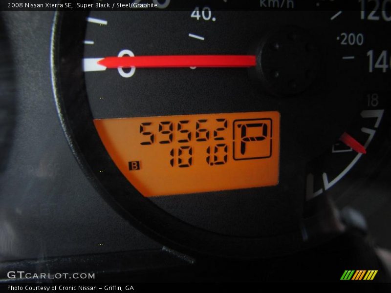 Super Black / Steel/Graphite 2008 Nissan Xterra SE