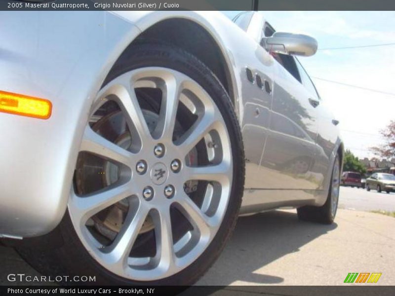Grigio Nuvolari (Silver) / Cuoio 2005 Maserati Quattroporte
