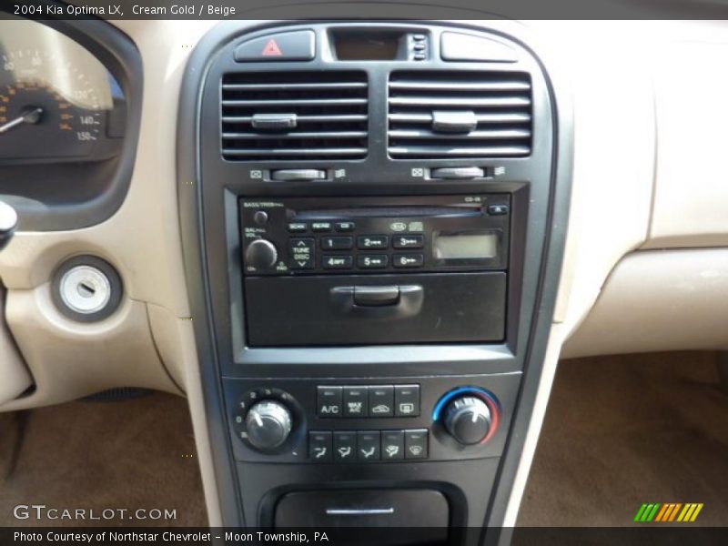 Cream Gold / Beige 2004 Kia Optima LX