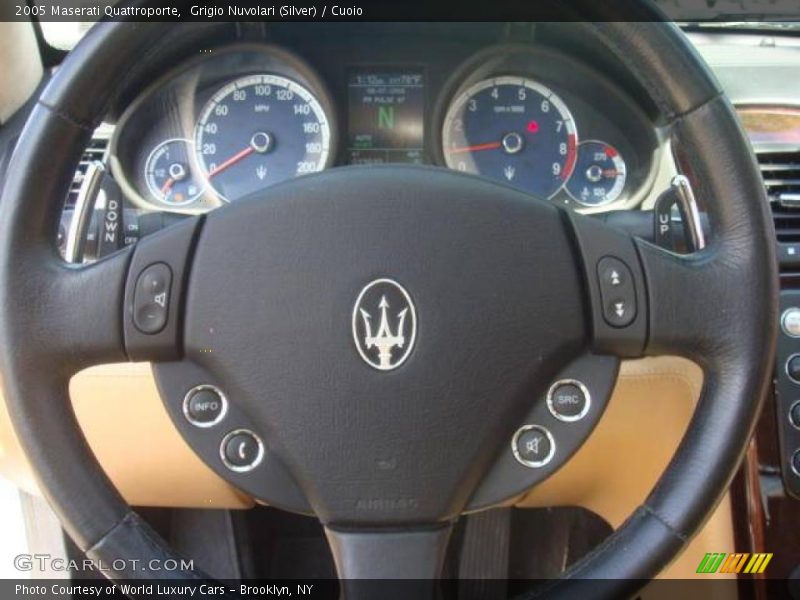 Grigio Nuvolari (Silver) / Cuoio 2005 Maserati Quattroporte
