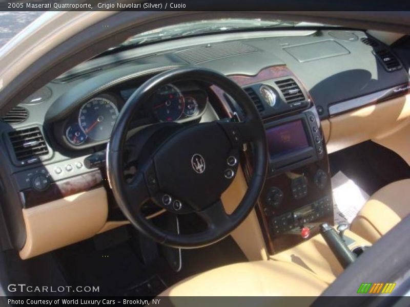 Grigio Nuvolari (Silver) / Cuoio 2005 Maserati Quattroporte