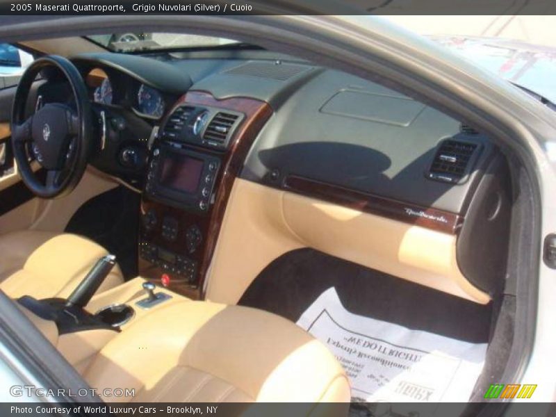 Grigio Nuvolari (Silver) / Cuoio 2005 Maserati Quattroporte
