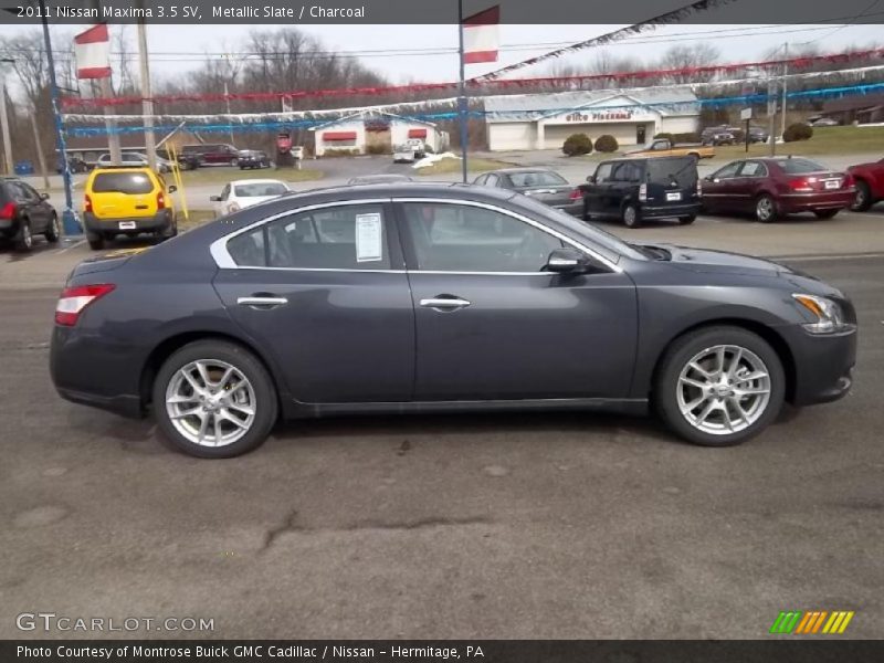 Metallic Slate / Charcoal 2011 Nissan Maxima 3.5 SV