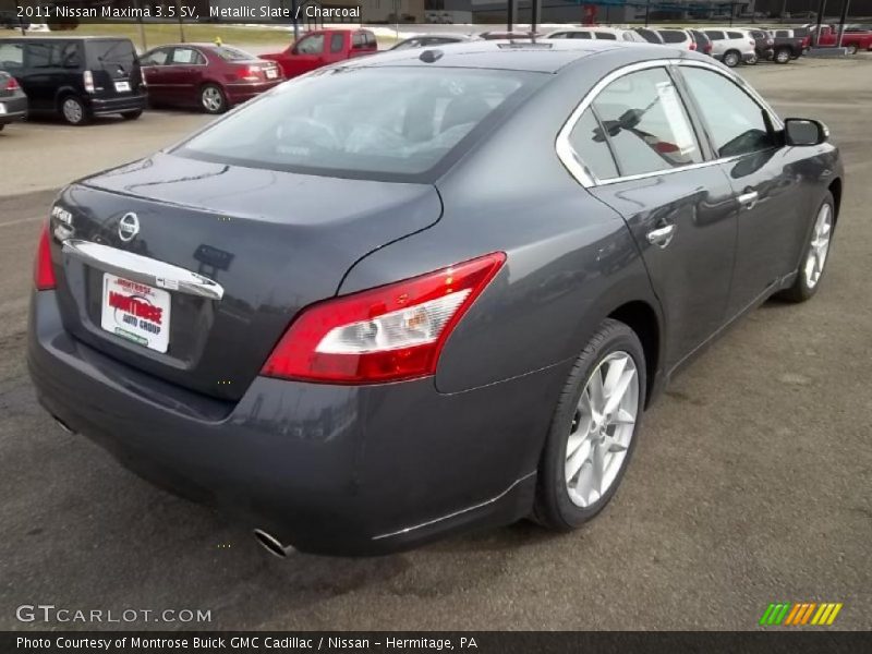 Metallic Slate / Charcoal 2011 Nissan Maxima 3.5 SV