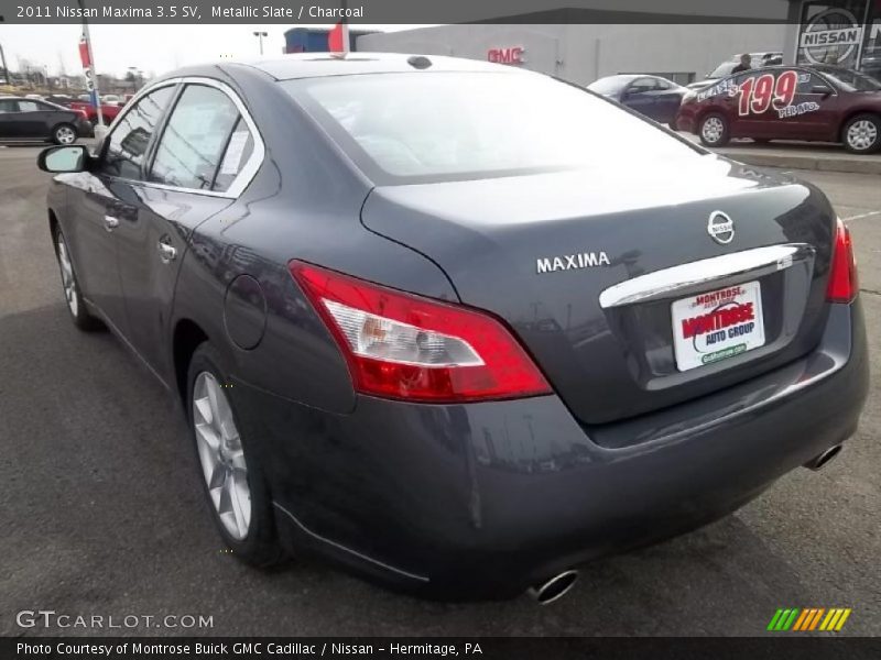 Metallic Slate / Charcoal 2011 Nissan Maxima 3.5 SV