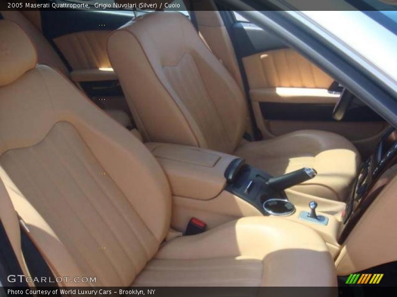Grigio Nuvolari (Silver) / Cuoio 2005 Maserati Quattroporte
