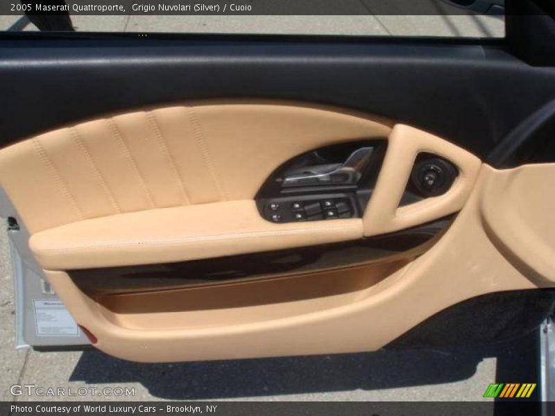 Grigio Nuvolari (Silver) / Cuoio 2005 Maserati Quattroporte