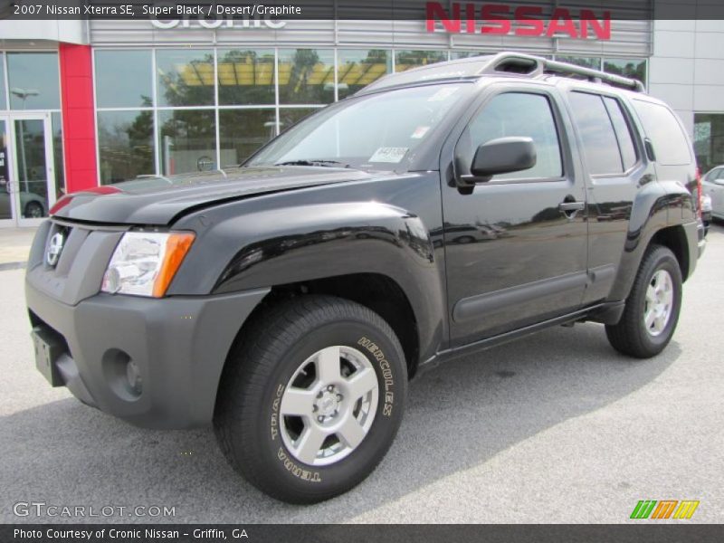 Super Black / Desert/Graphite 2007 Nissan Xterra SE