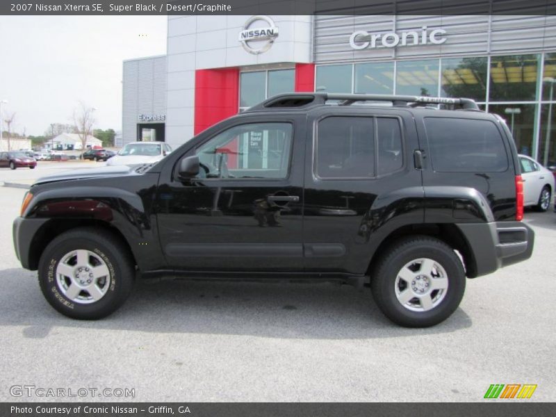 Super Black / Desert/Graphite 2007 Nissan Xterra SE