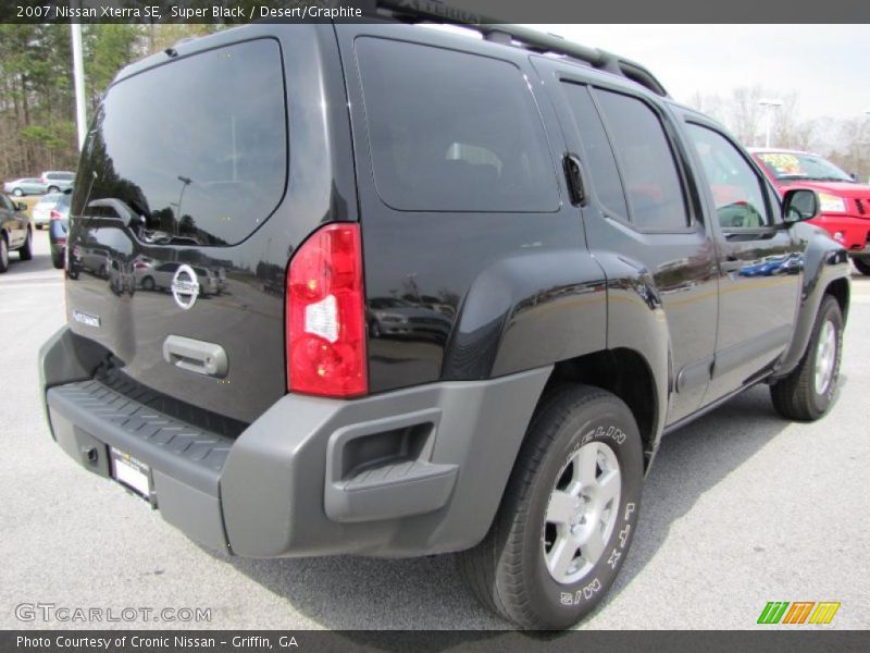 Super Black / Desert/Graphite 2007 Nissan Xterra SE