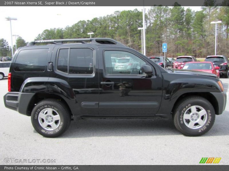 Super Black / Desert/Graphite 2007 Nissan Xterra SE