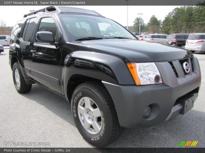Super Black / Desert/Graphite 2007 Nissan Xterra SE